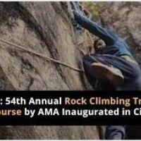 54th Annual Rock Climbing Training course started in Assam