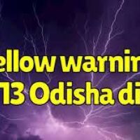 IMD issues yellow alert for rain, thunderstorm for 13 Odisha districts 