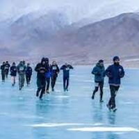 Pangong frozen lake marathon to be held on 20th February 