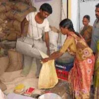 Telangana Government commences supply of 5 kg free rice to ration card holders