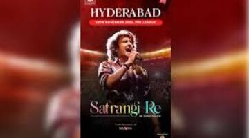 Sonu Nigam to perform in Hyderabad on 29th November