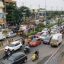 Traffic diversion on OMR Road for Chennai Metro Rail Construction 