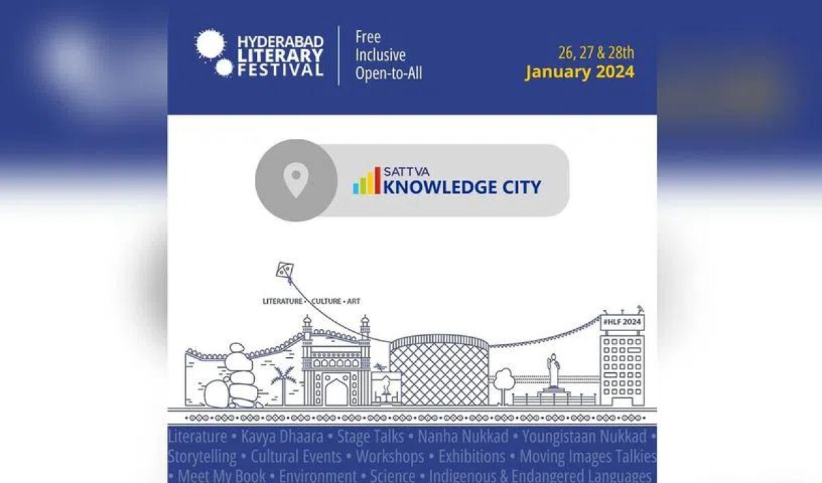 Hyderabad Literary Festival 2024 to be held from 26th January 2024